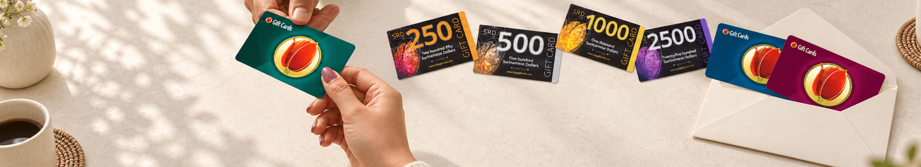 Tulip Gift Cards department placeholder